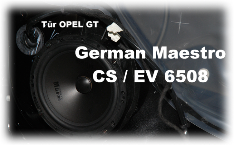 T�rlautsprecher OPEL GT German Maestro EV 6508