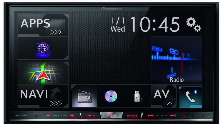 Pioneer F60DAB Navigation