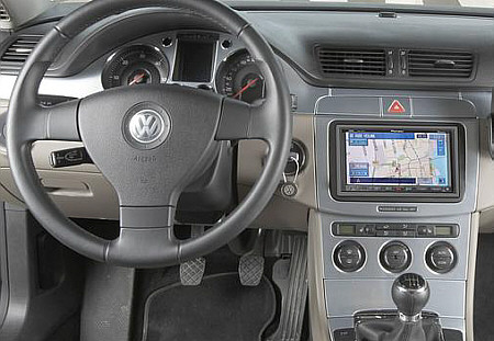 Einbau im VW Passat